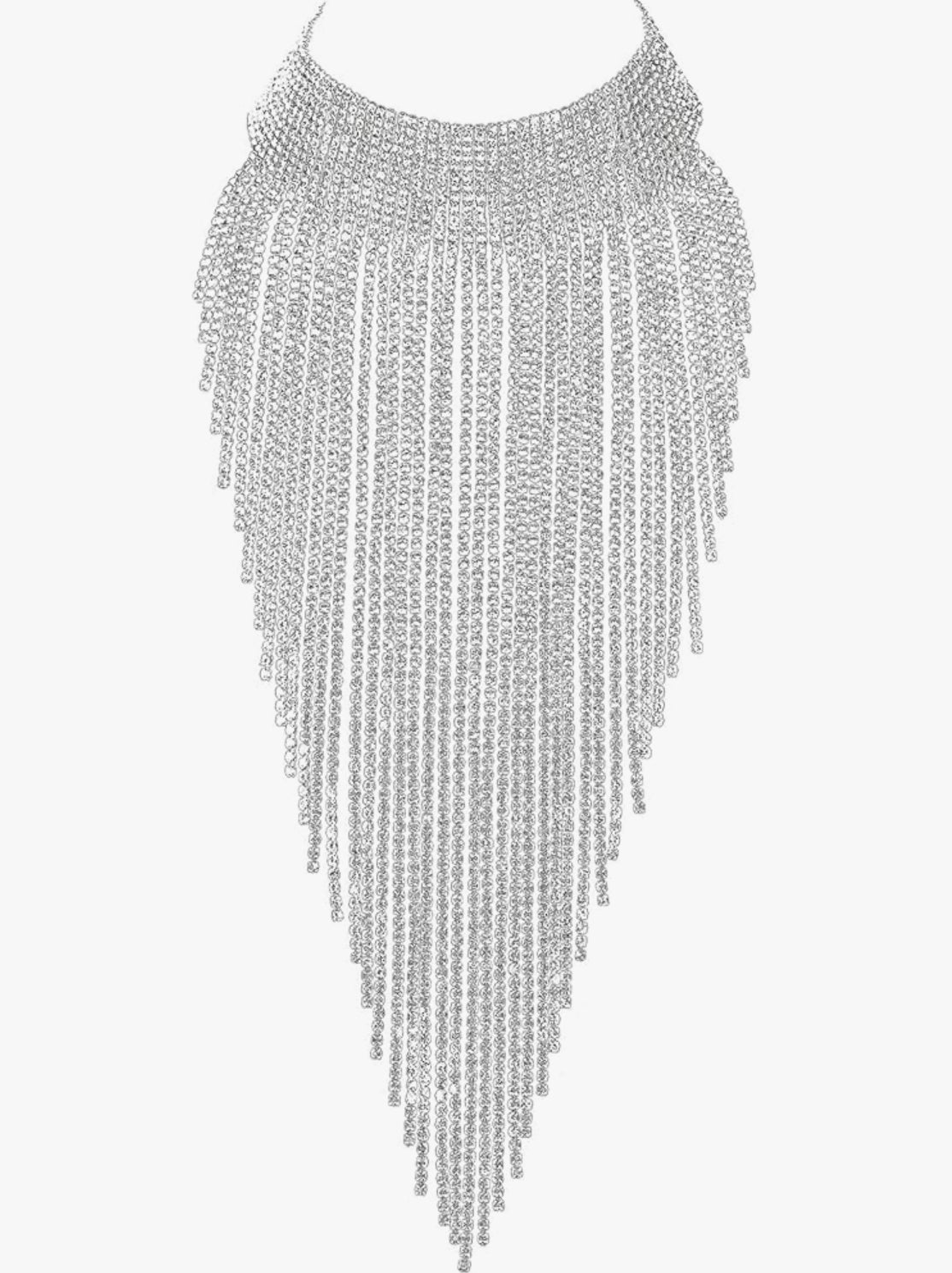 Rhinestone Statement Necklace