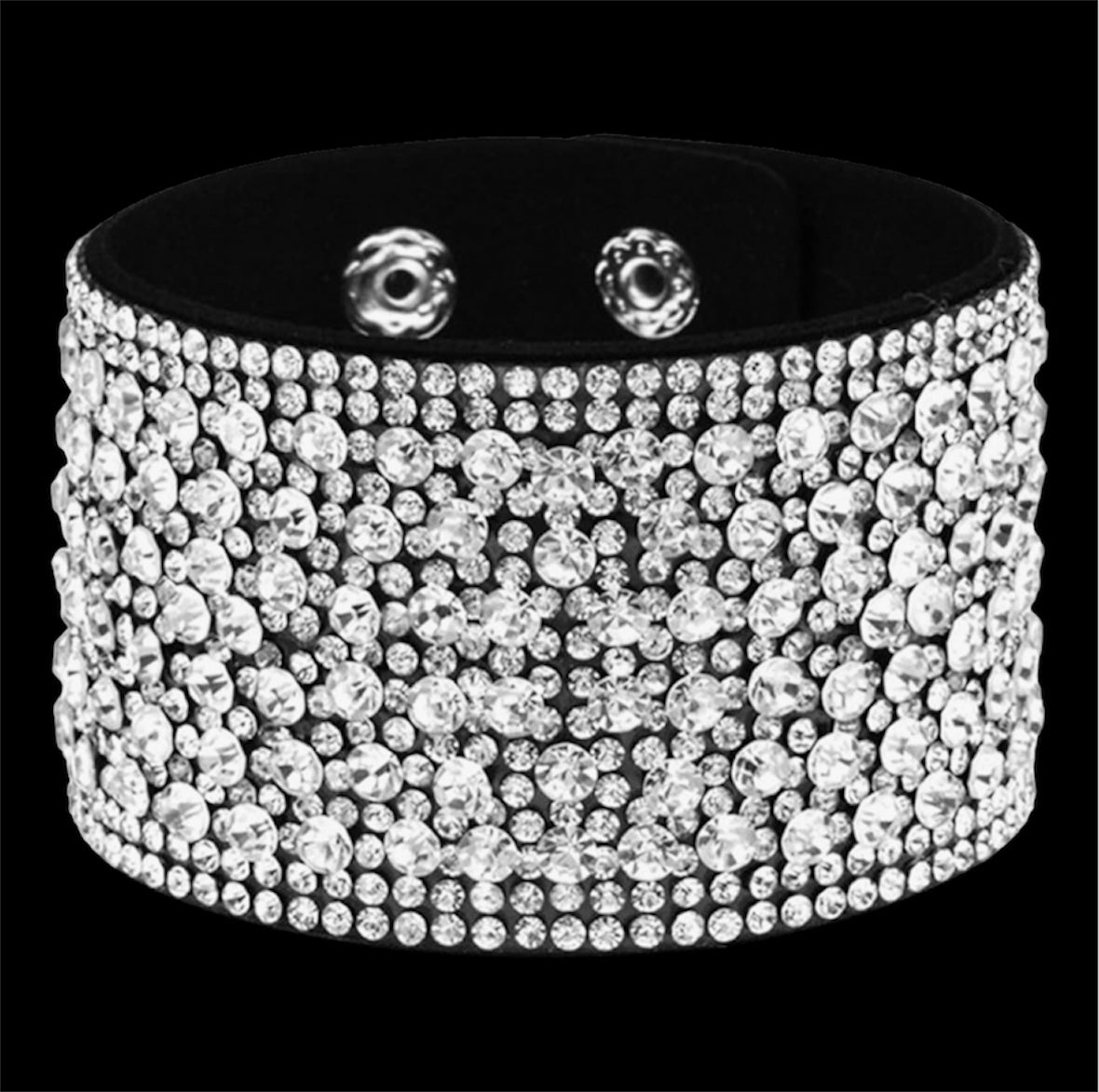 Rhinestone Cuff Bracelet
