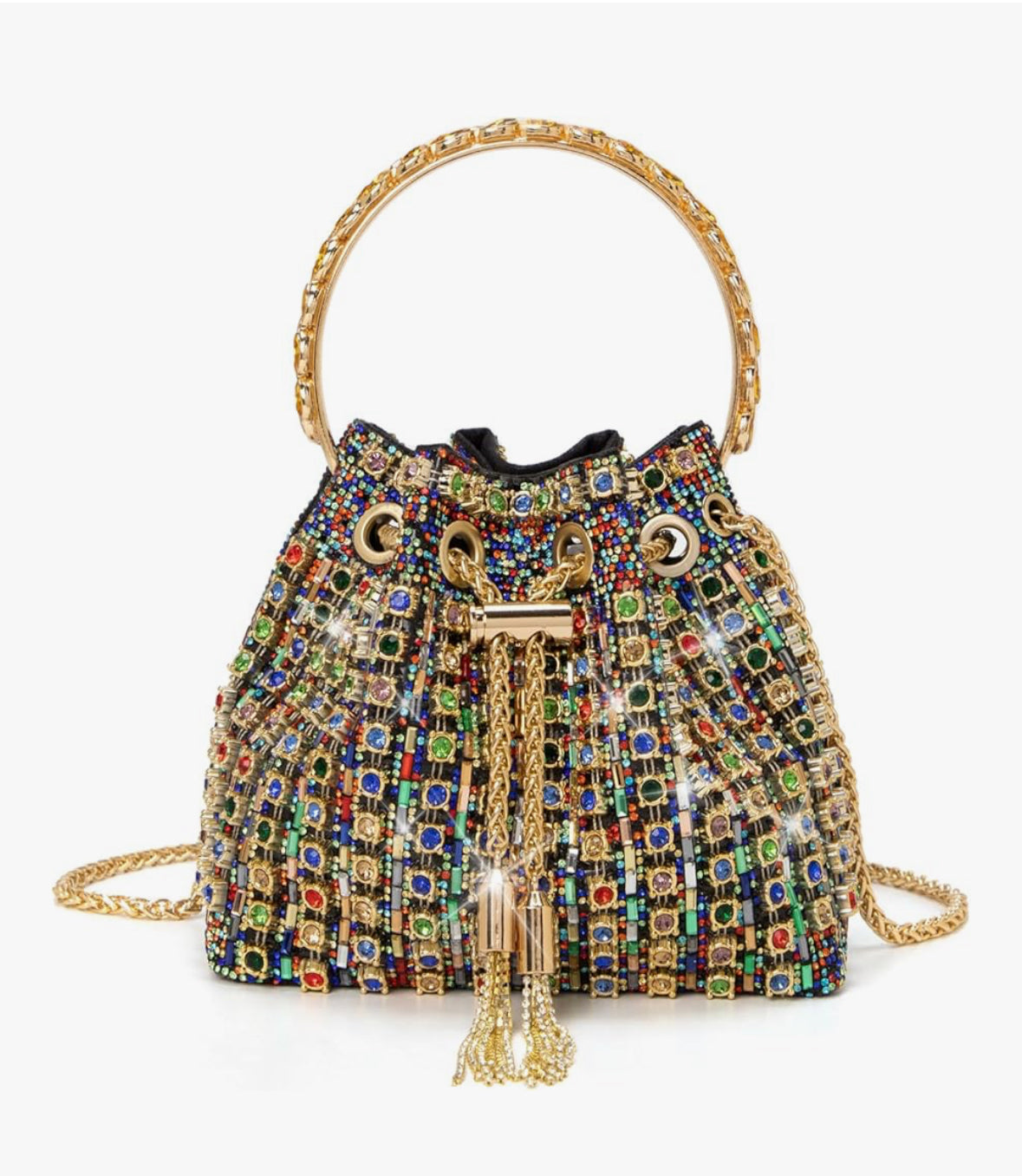 Sparkly Diamond Evening Clutch Purse (select a color)