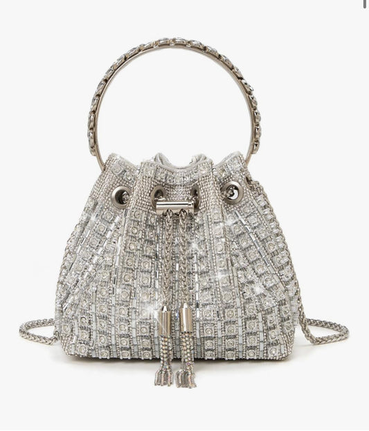 Sparkly Diamond Evening Clutch Purse (select a color)