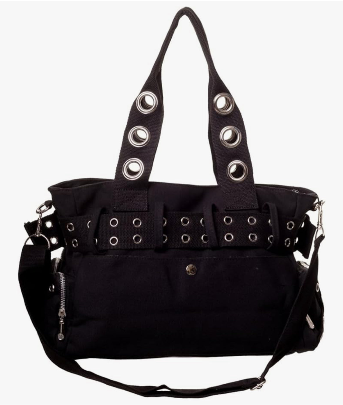 Punk Rock Steampunk Purse with Handcuff Skull Charm