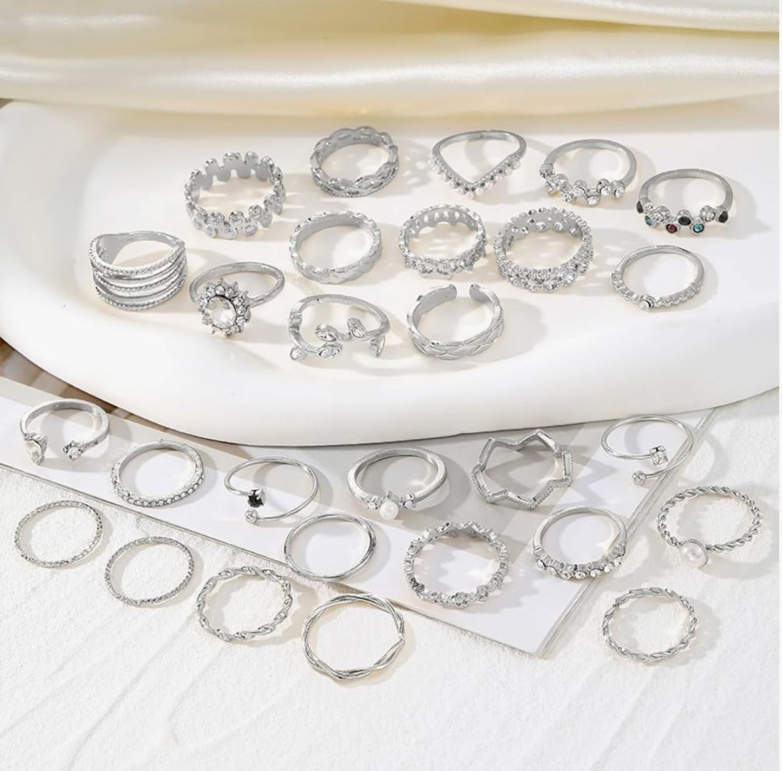 Stackable Ring Set 50 pcs