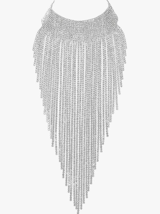 Rhinestone Statement Necklace