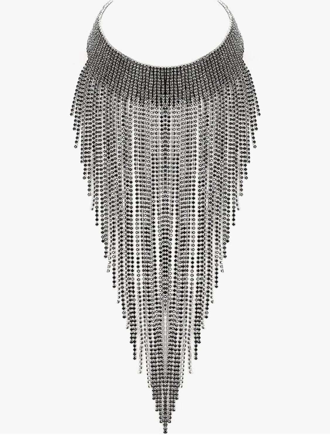 Rhinestone Statement Necklace