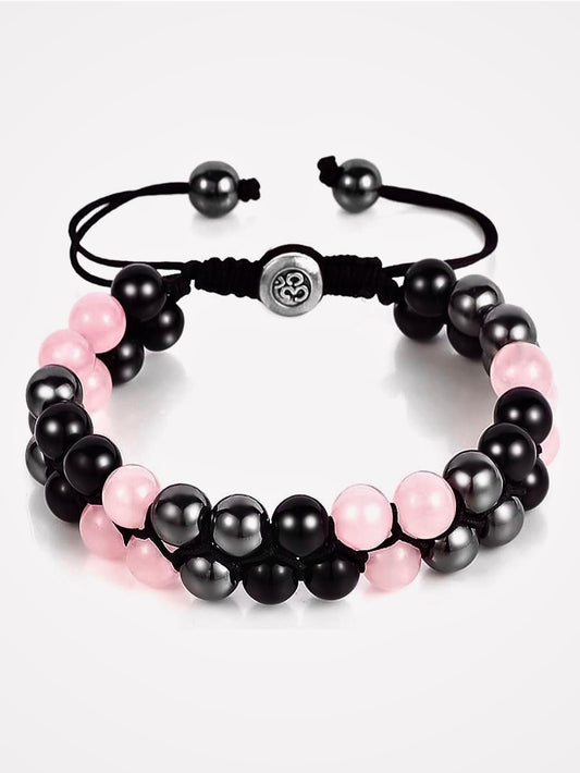 Double Layer Adjustable Bracelet (select a color)