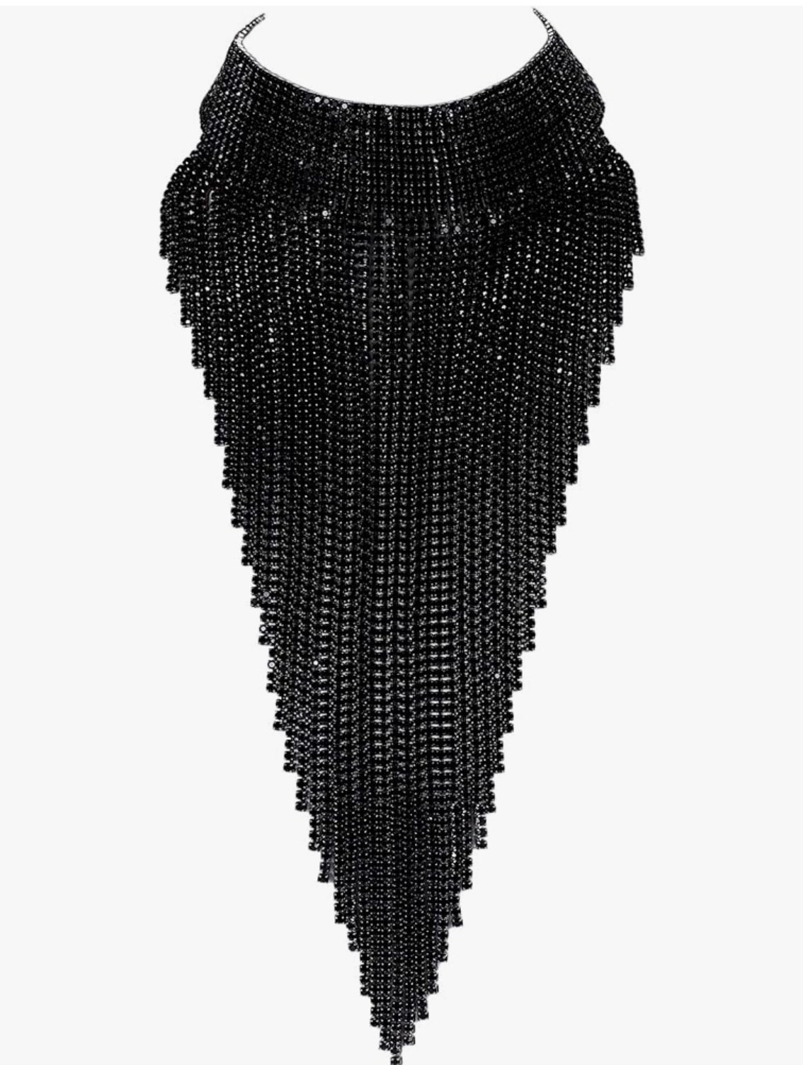 Rhinestone Statement Necklace