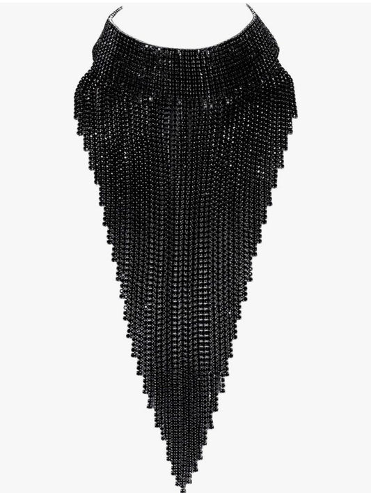 Rhinestone Statement Necklace