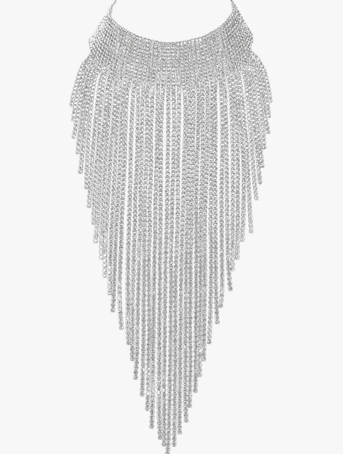 Rhinestone Statement Necklace