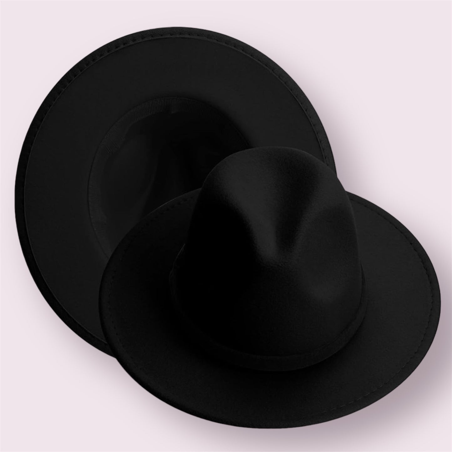 Wide Brim Fedora Hat