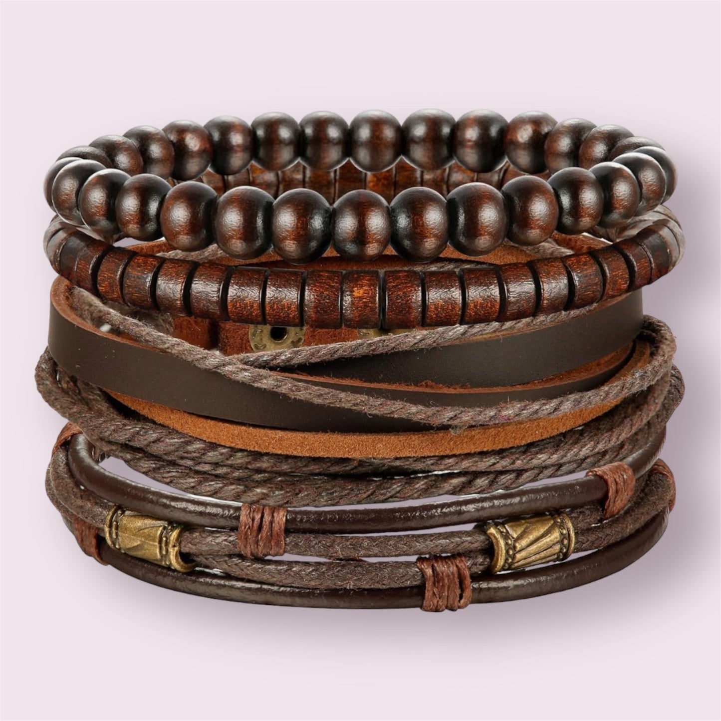 Braided Leather Bracelets