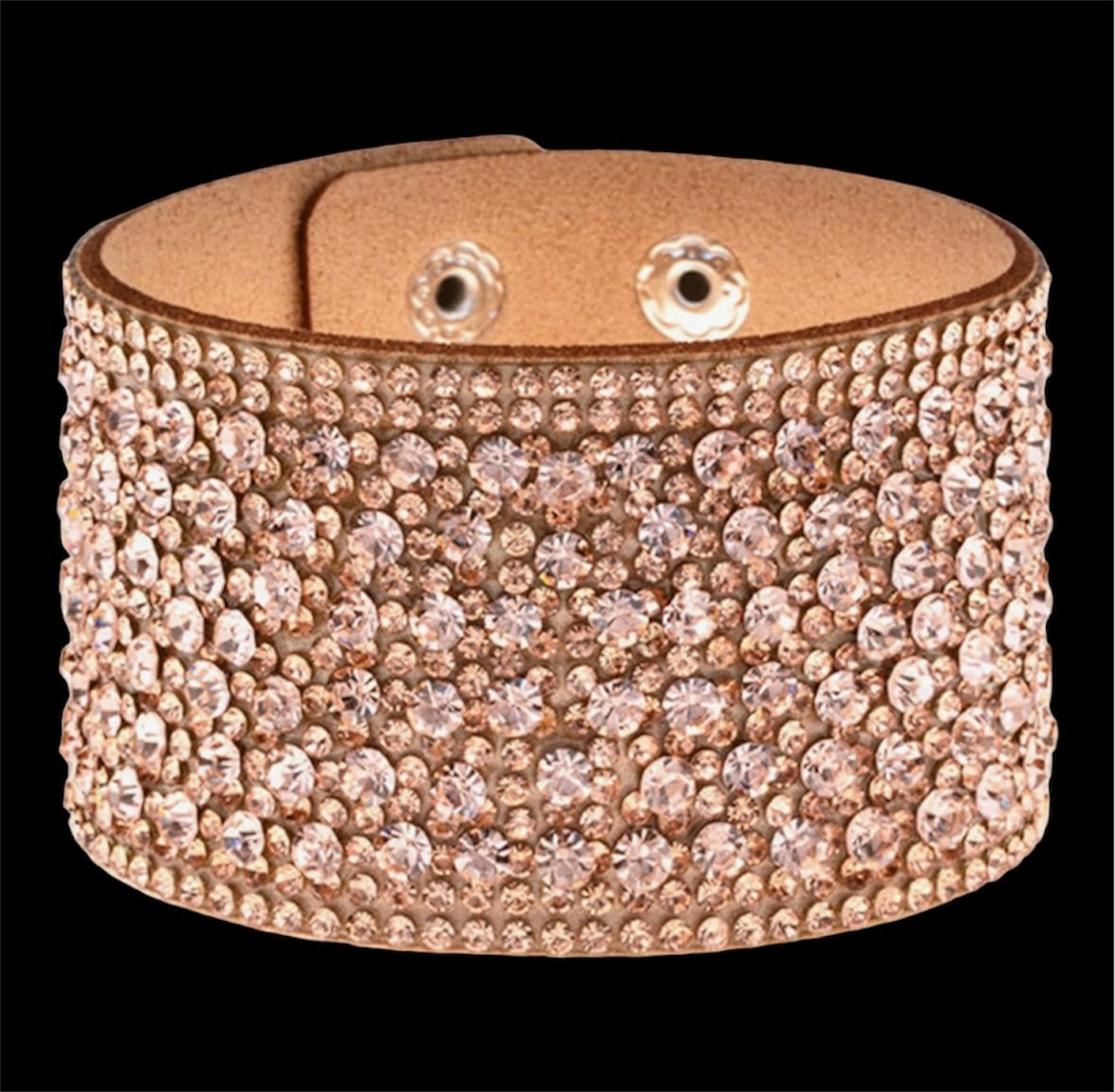 Rhinestone Cuff Bracelet